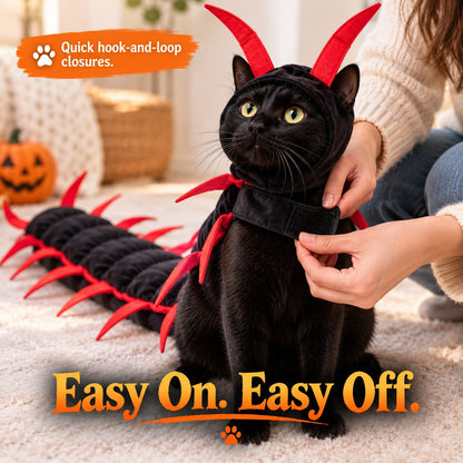 рџЋѓ Creepy-Cute Halloween Centipede Pet Costume вЂ“ 3D Crawling Outfit for Dogs & Cats рџђѕ