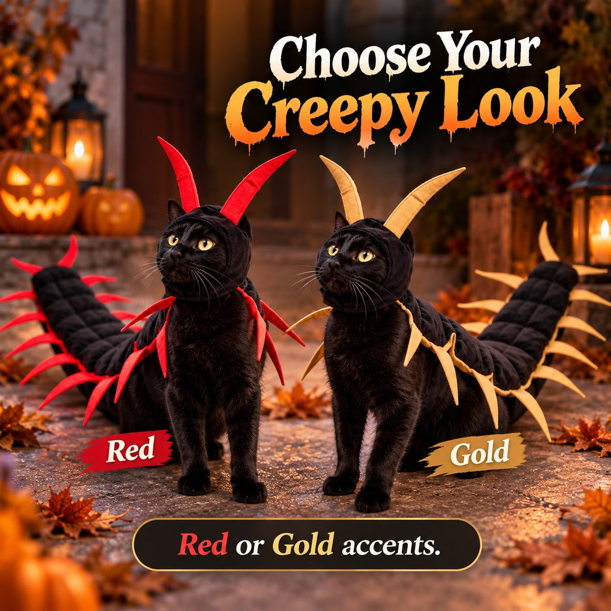 рџЋѓ Creepy-Cute Halloween Centipede Pet Costume вЂ“ 3D Crawling Outfit for Dogs & Cats рџђѕ