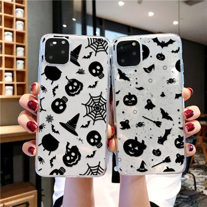 Halloween Series Clear Silicone Protective Case