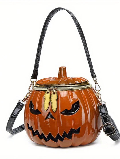 Womenâ€™s Wicked Pumpkin Crossbody Bag