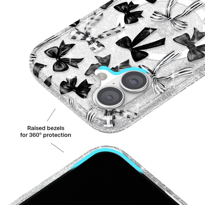 Gothic Bows iPhone Case