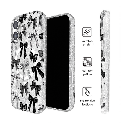 Gothic Bows iPhone Case