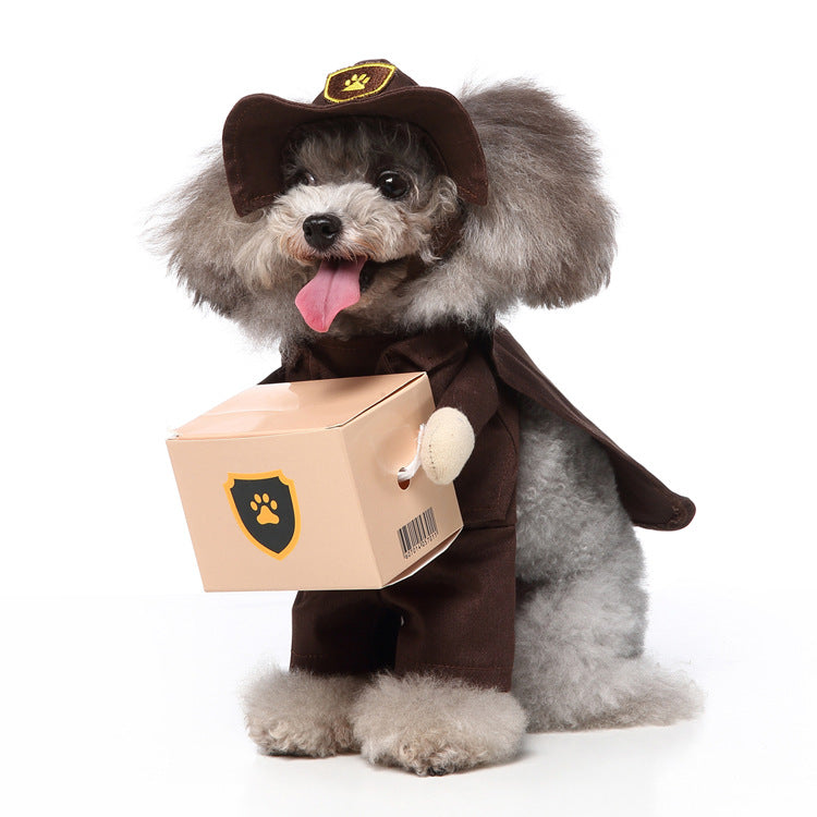 Funny Standing Dog Costume
