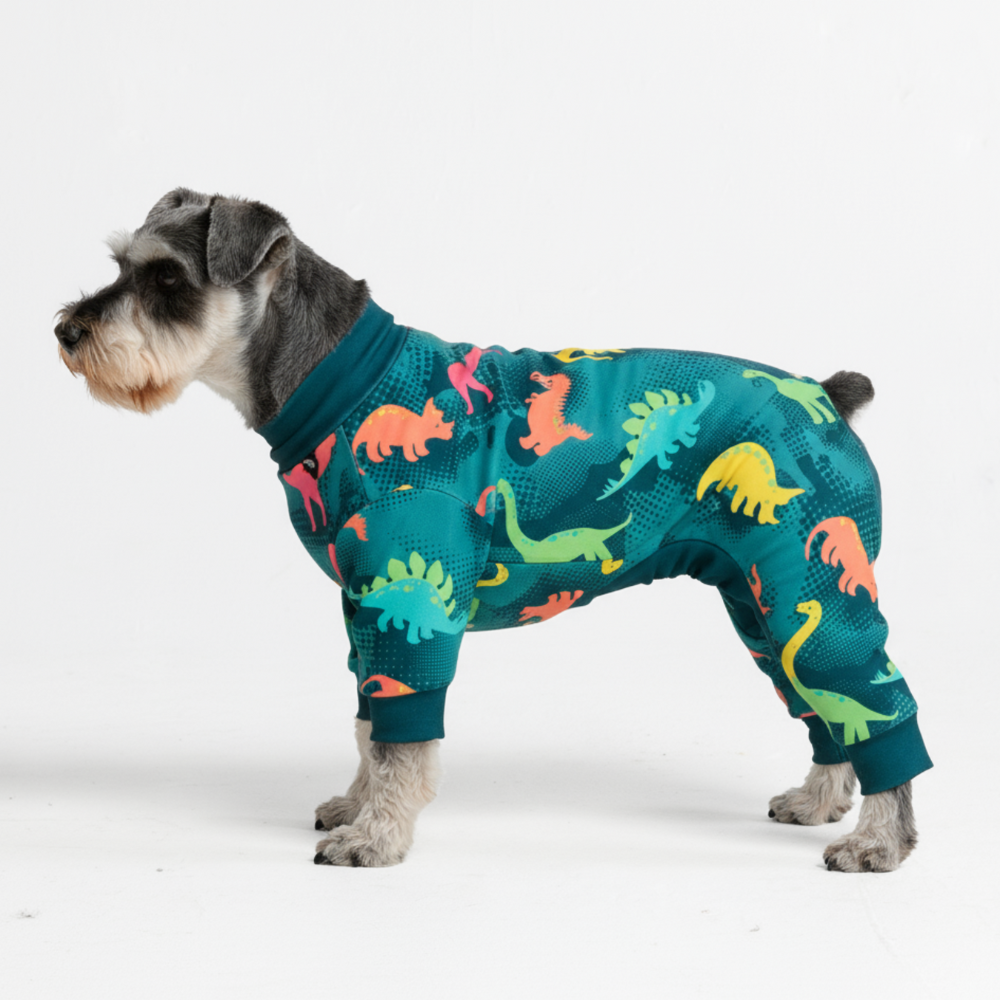 Dog Pajama - Dinosaurs