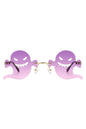 Rimless Devil Shape Tinted Party Sunglasses