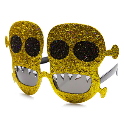 Frankenstein Monster Day Of The Dead Novelty Costume Sunglasses