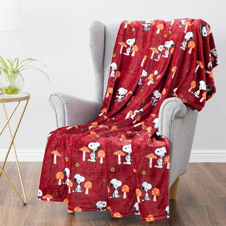 Berkshire Peanuts Halloween Flannel Blanket