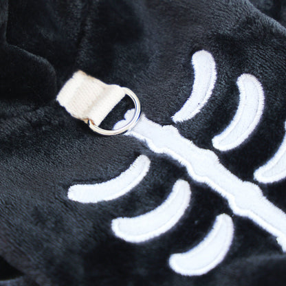 Halloween Skull Pumpkin Dog Cat Hoodie