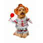 Pet Costume Pennywise for Dogs Cats 6-10 lbs Horror Clown Outfit