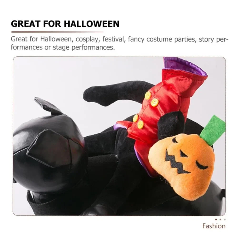 Horse Riding Pumpkin | Halloween Costume for Dogs & Cats | SвЂ“XL