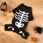 Halloween Full Body Jumpsuit for Small Dogs вЂ“ Scary & Funny Skeleton Pet Costume for Trick-or-Treat