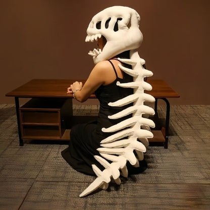 Dinosaur Plush Exoskeleton Costume | Kids & Adult Halloween Outfit-377