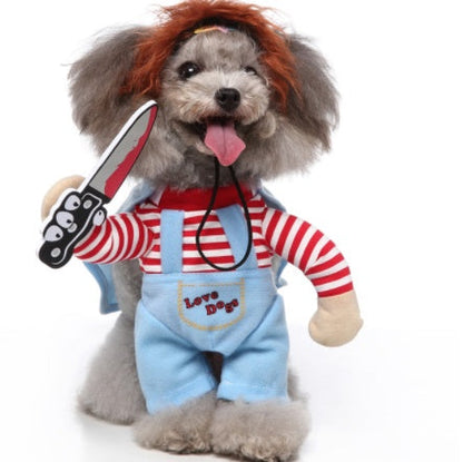 Funny Standing Dog Costume