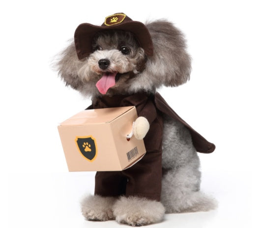Funny Standing Dog Costume