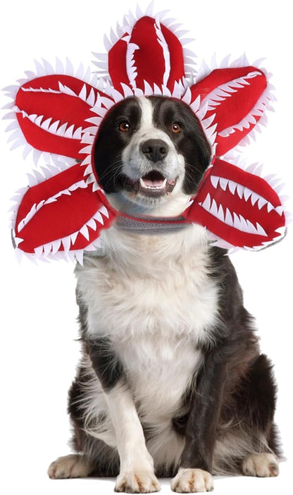 Dog Halloween Chomper Costume - Pet Holiday Demon Hat Scary