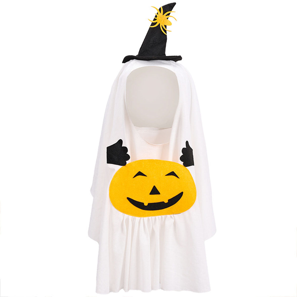 Halloween Ghost Pumpkin Pet Costume