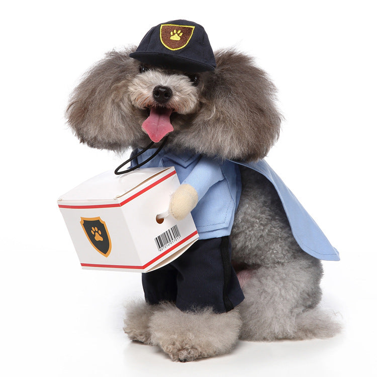 Funny Standing Dog Costume