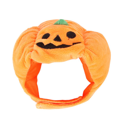 Pumpkin Dog & Cat Halloween Pet Costume Hat