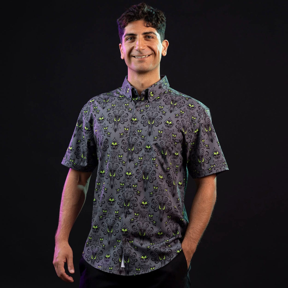 Disney’s Haunted Mansion “Wall Creeps” – KUNUFLEX Short Sleeve Shirt