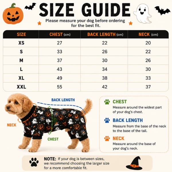 Halloween Dog Outfit вЂ“ Pumpkin & Ghost Pet Onesie