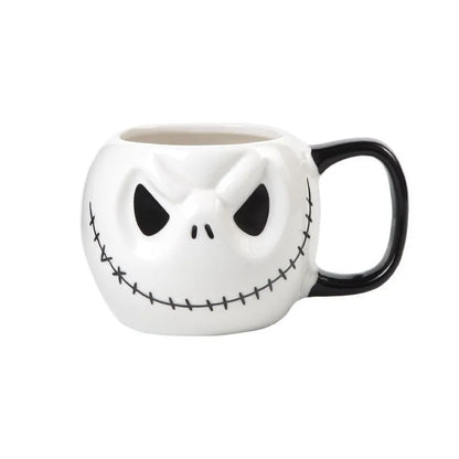 Exclusive Water Cup Skull Jack Ceramic Cup Ghost Mug American Coffee Cup Spoof Halloween Gift