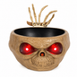 Pumpkin Candy Bowl with Popping Hand, Lights & Sound вЂ“ Halloween Prank Prop