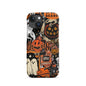 Vintage Halloween Snap Case for iPhoneВ®, Pumpkin & Ghost Collage Phone Case